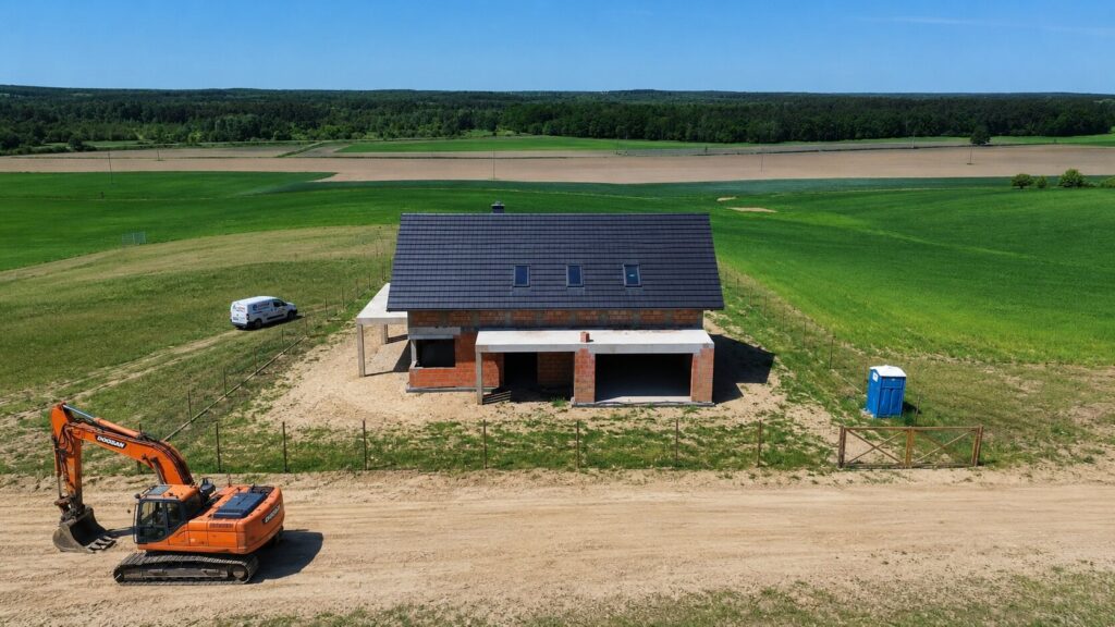 Budowa domu w Bolechówku