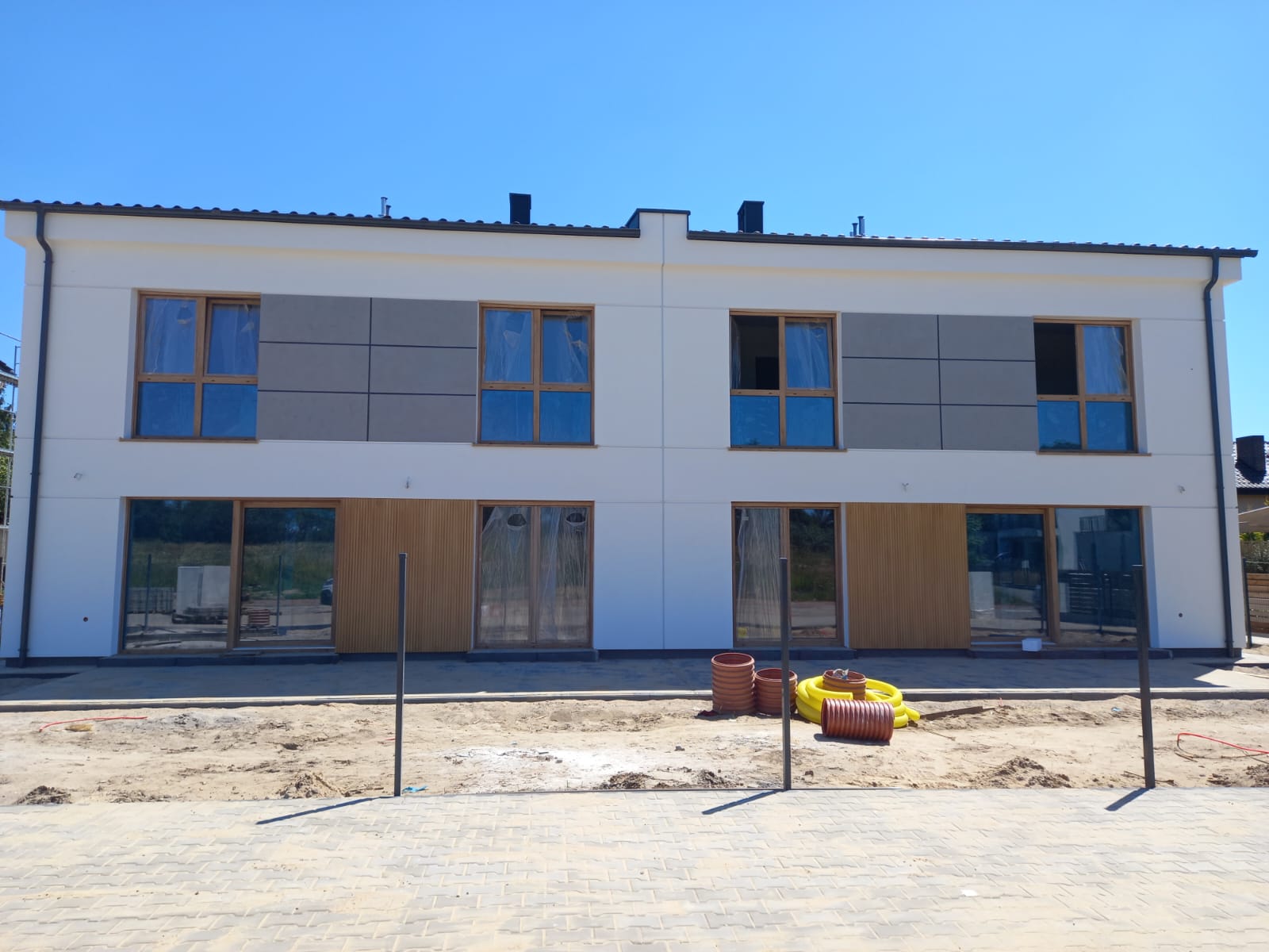 Budowa bliźniaka w Jelonku