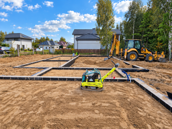 Fundamenty inwestycji przy ul. Stanisława Dygata - Bartom Development