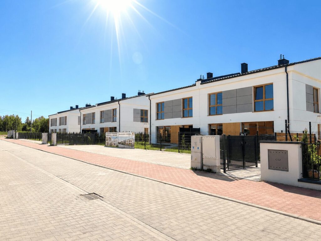 Widok ukończonego etapu I osiedla Oaza Jelonek